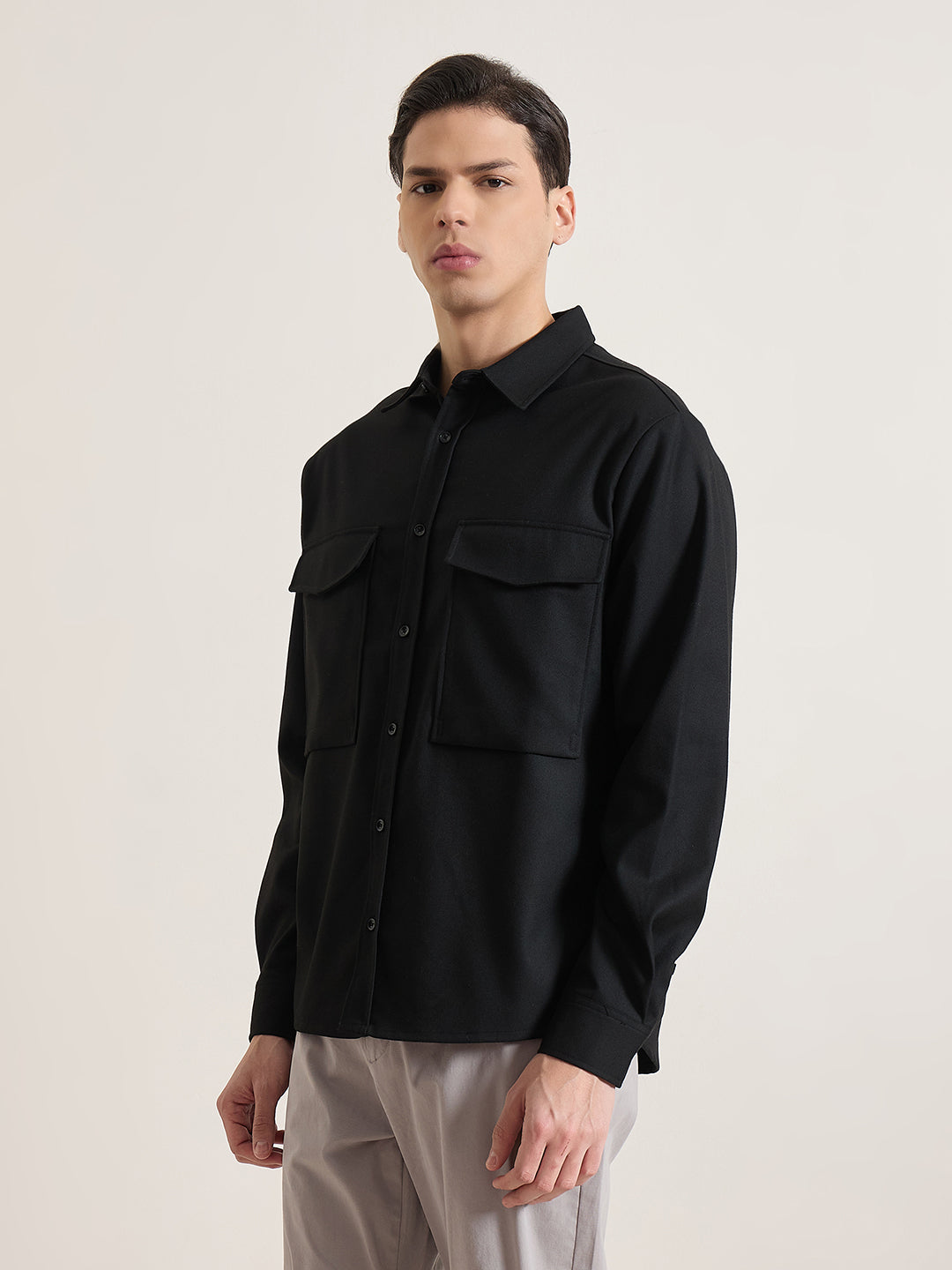 ANTONY MORATO Men Black Solid Shirt