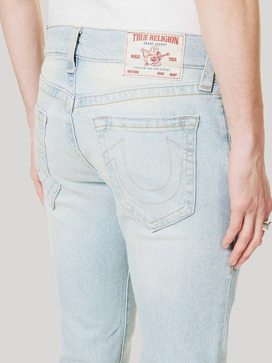 True Religion Men SN Rocco Skinny Fit Light Wash Jeans