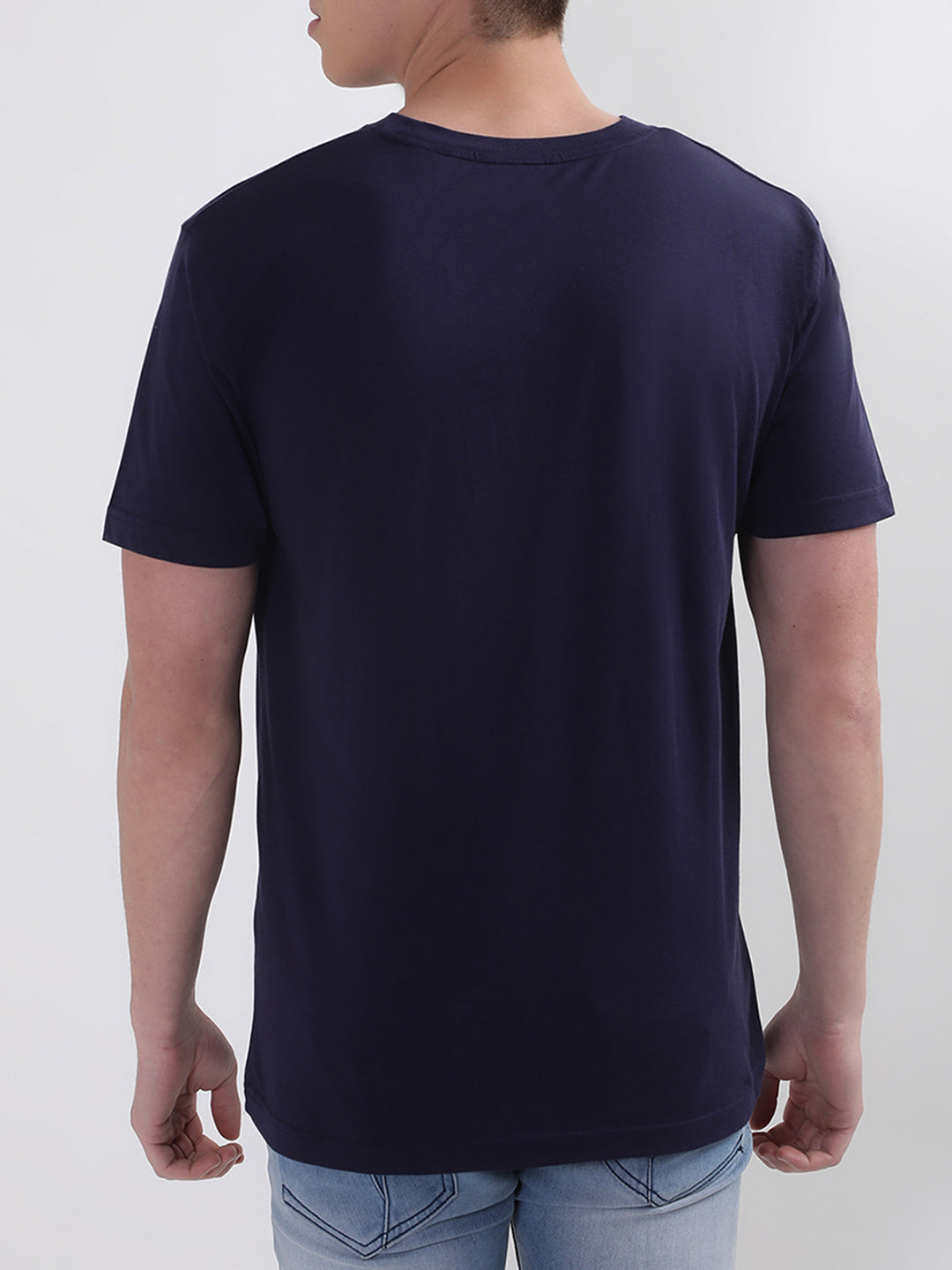 Gant Blue Retro Crest Logo Regular Fit T-Shirt