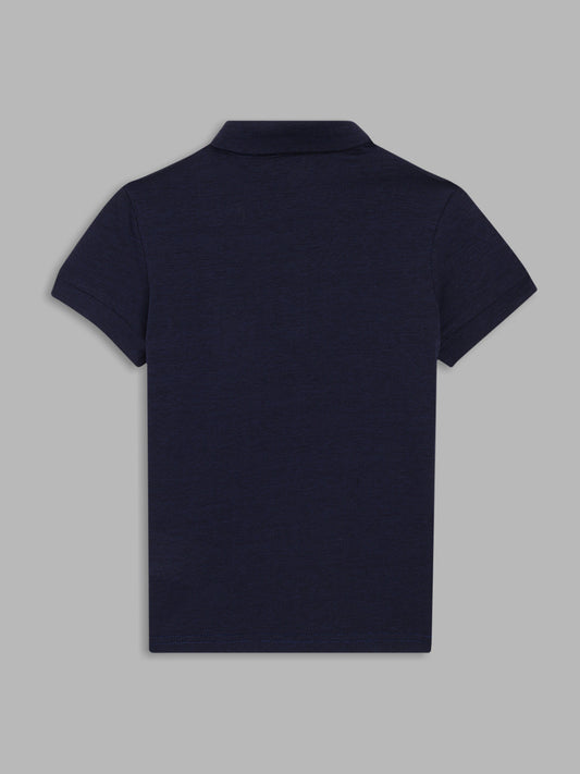 Antony Morato Kids Navy Regular Fit Polo T-Shirt