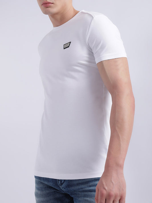 Antony Morato White Slim Fit T-Shirt