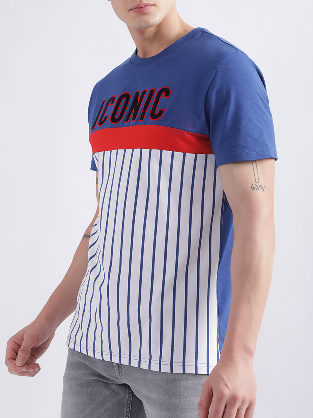 Iconic Multi Logo Regular Fit T-Shirt