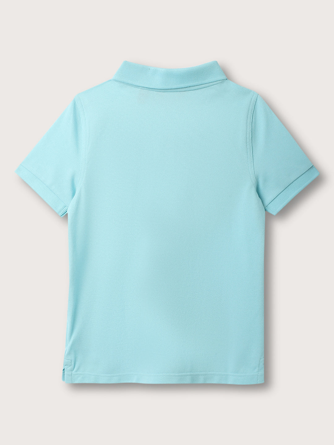 Gant Boys Blue Polo Collar T-shirt