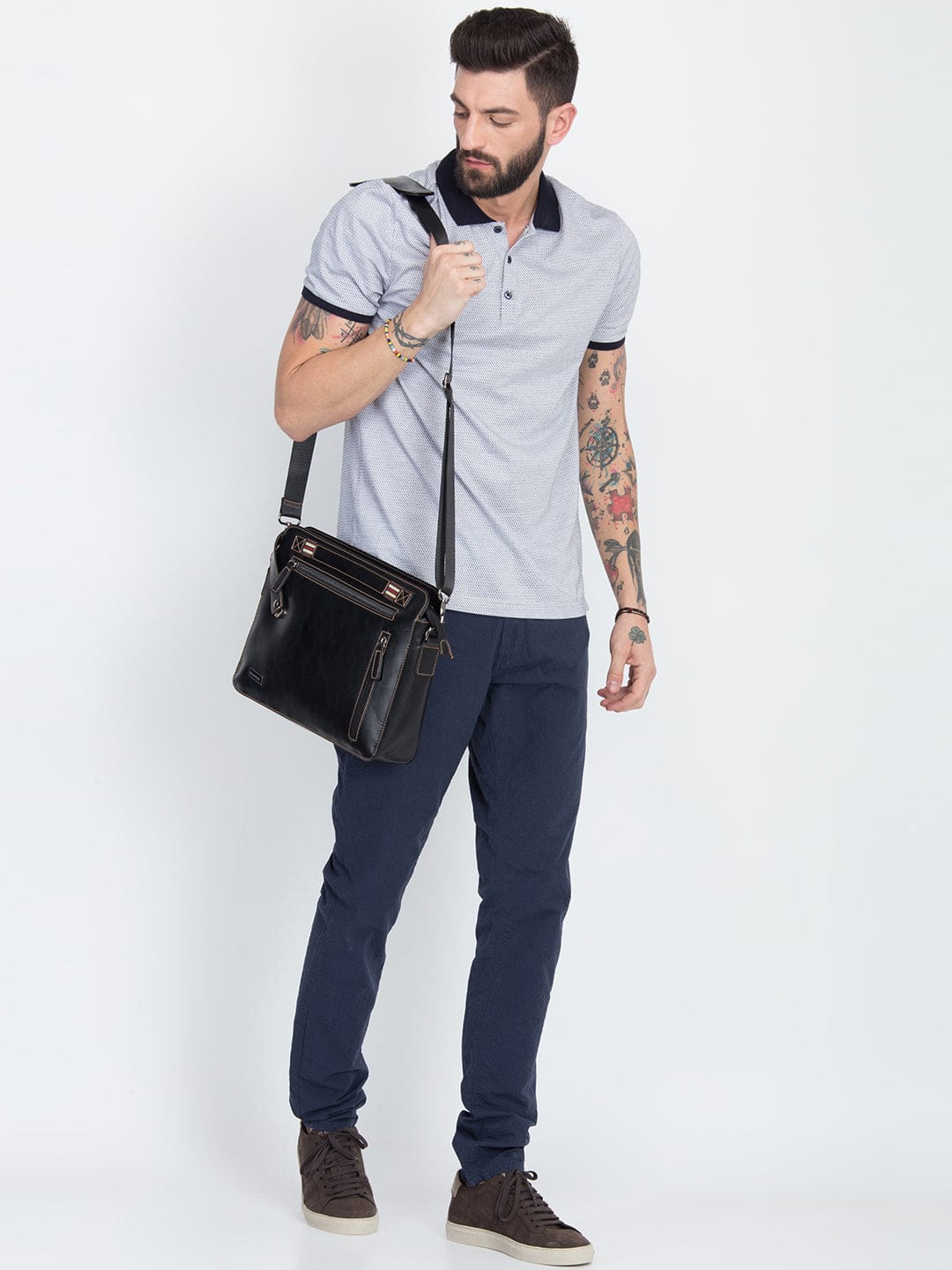 Antony Morato Men Blue Skinny Fit Trouser