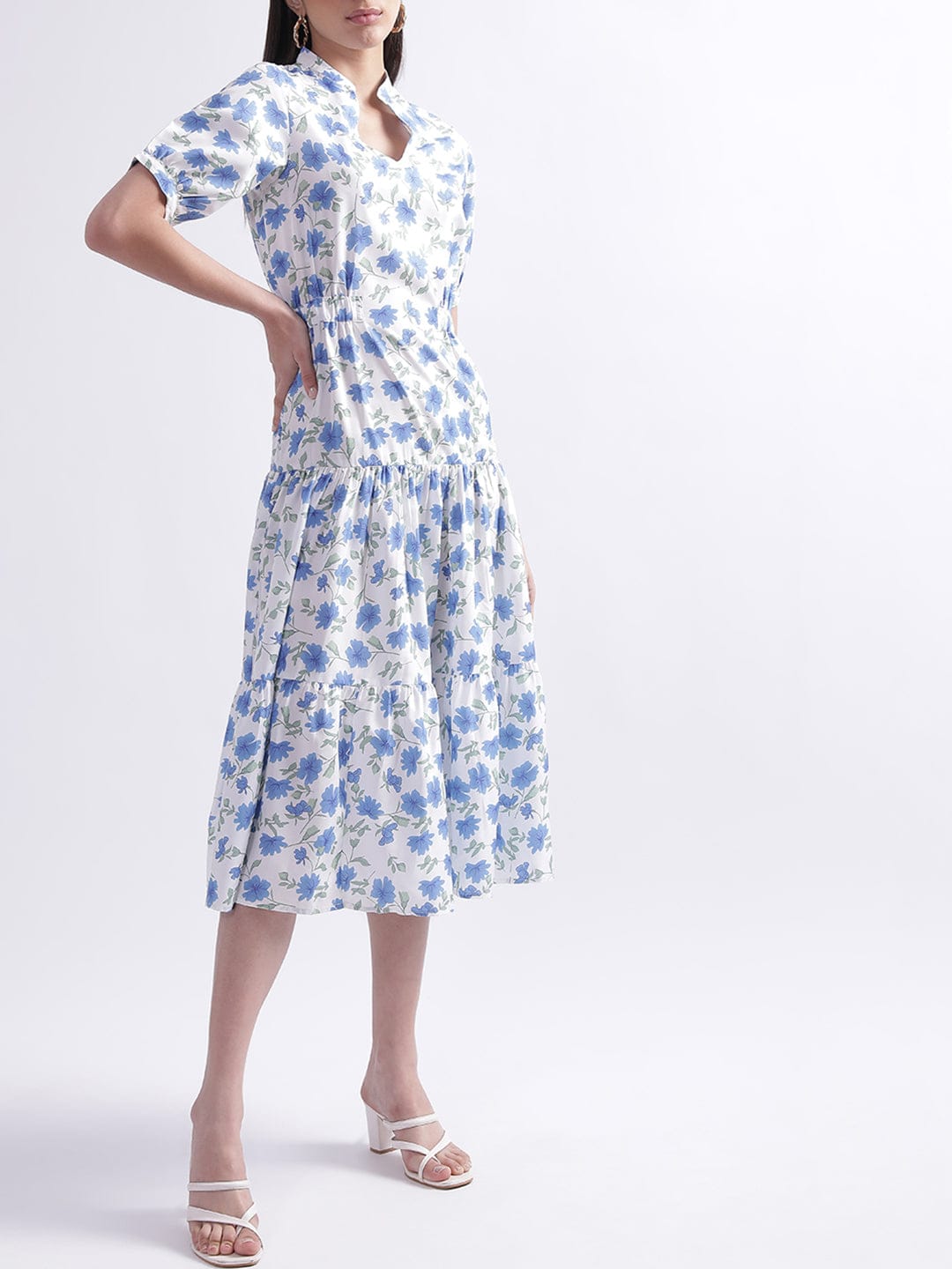 Elle Women White Dress