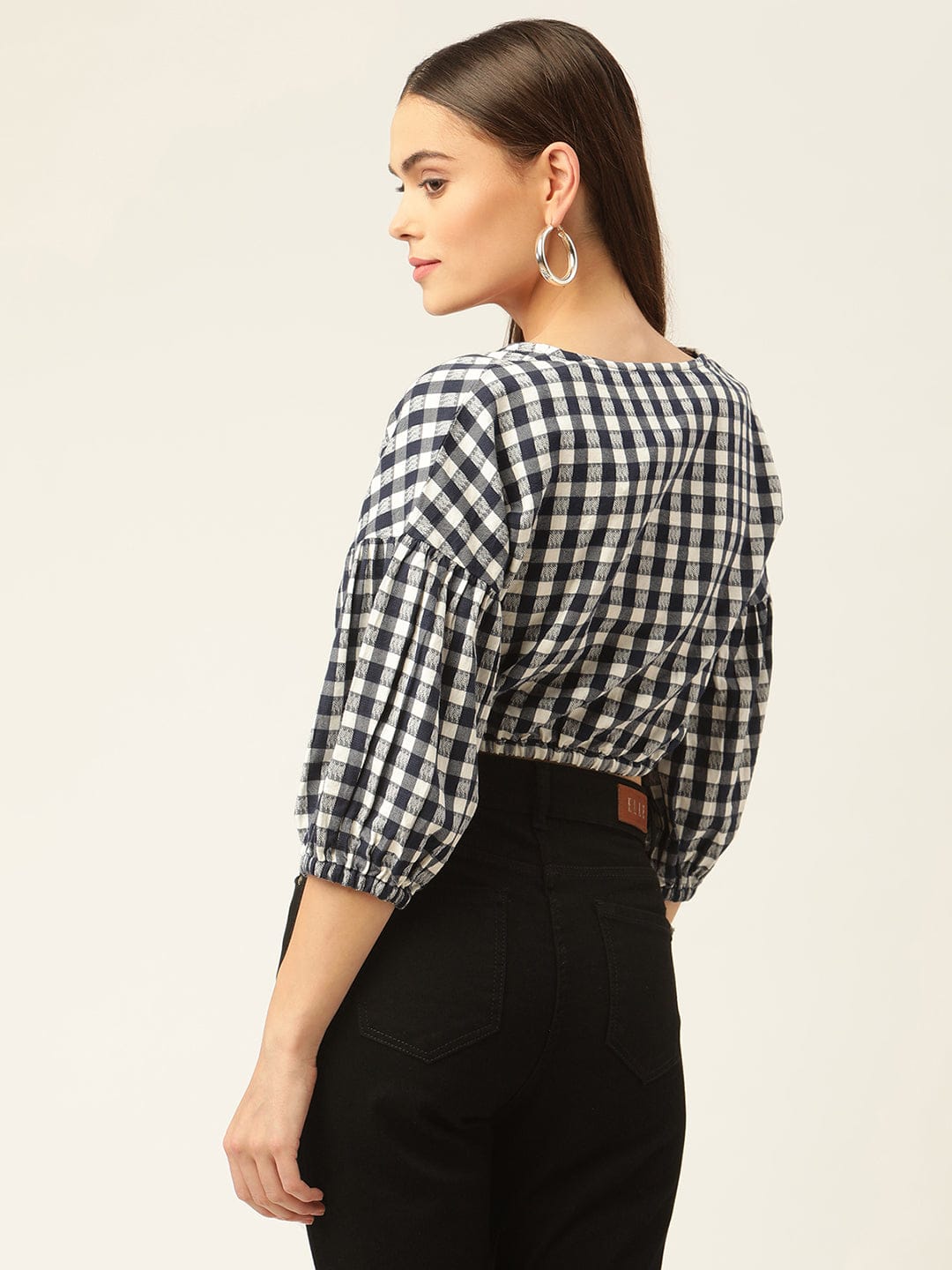 Elle Women Round Neck Top