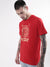 True Religion Red Graphic Logo Regular Fit T-Shirt