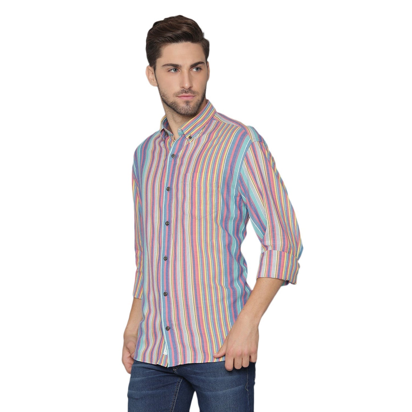 Gant Multi Striped Regular Fit Shirt