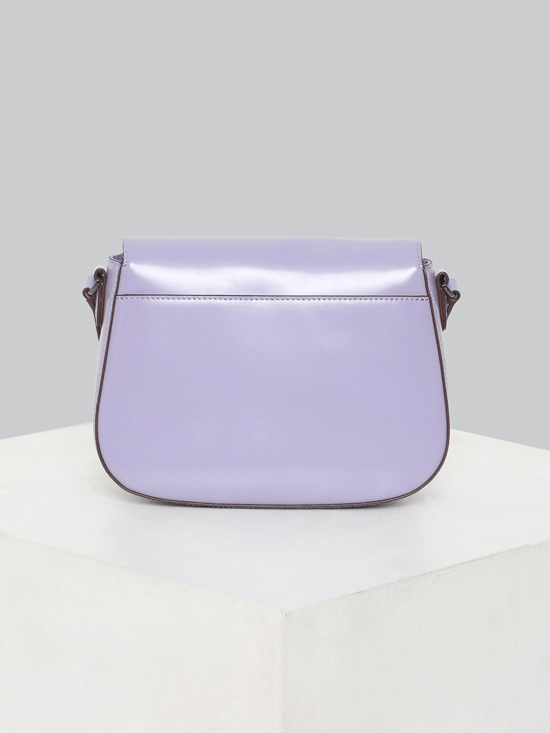DKNY Women Lavender Solid Shoulder Bag