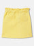 Elle Kids Girls Yellow Solid Regular Fit Skirt