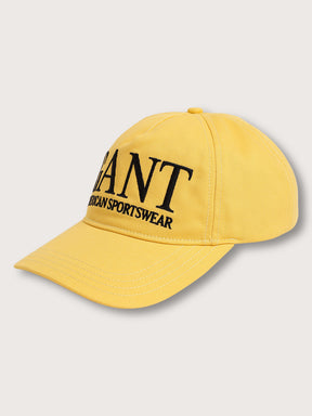 Gant Men Embroidered Cotton Snapback Cap