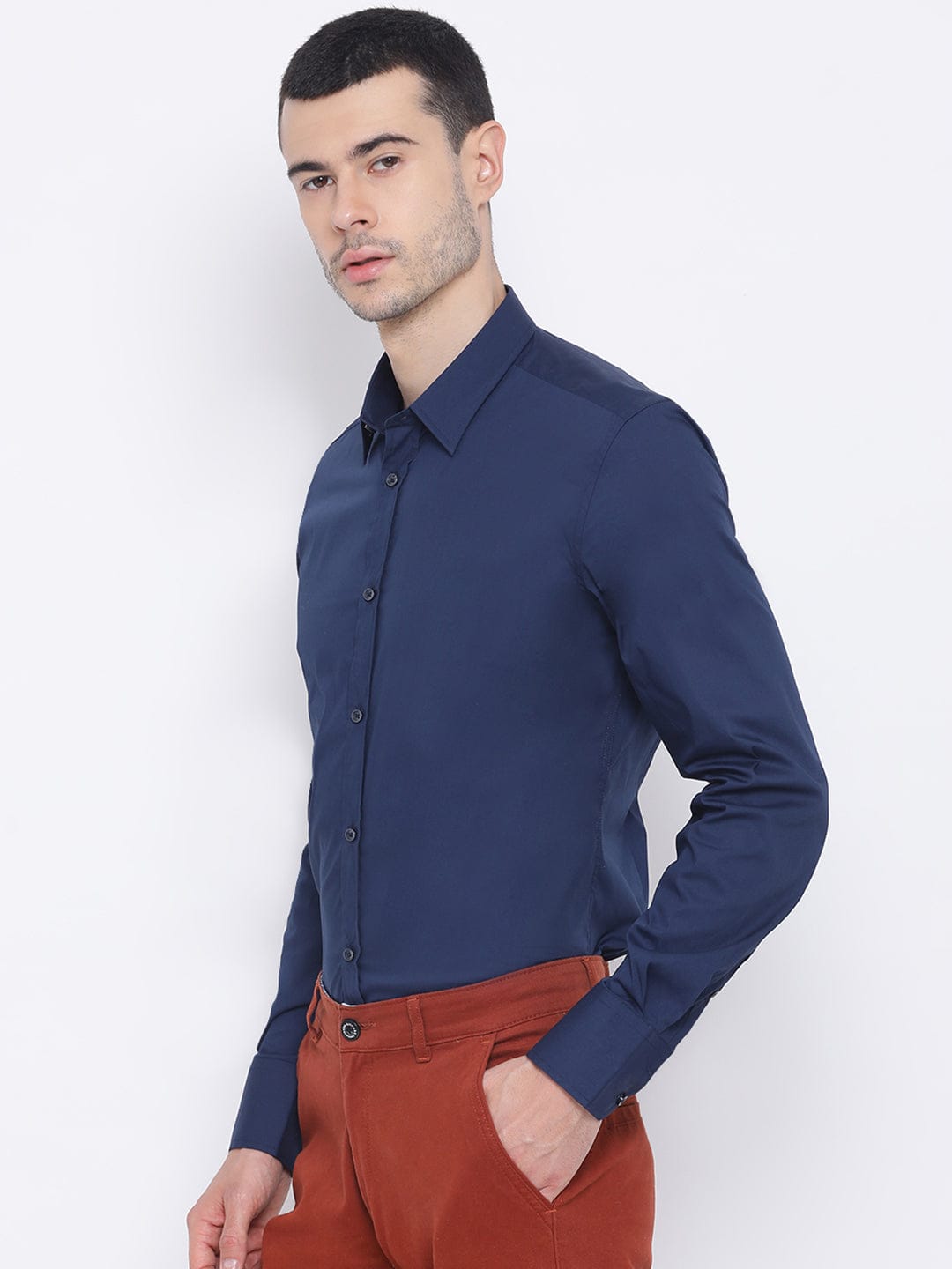 Antony Morato Men Blue Shirt