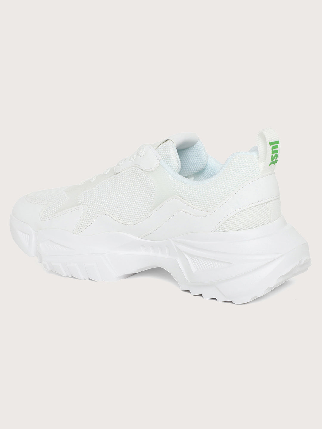 Just Cavalli Men White Sneakers