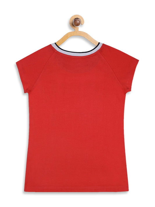 Blue Giraffe Girls Tshirt