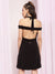 Kendall + Kylie Women Black Solid Dress