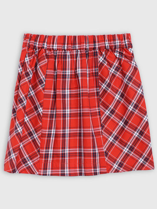 Blue Giraffe Girls Straight Fit Skirt