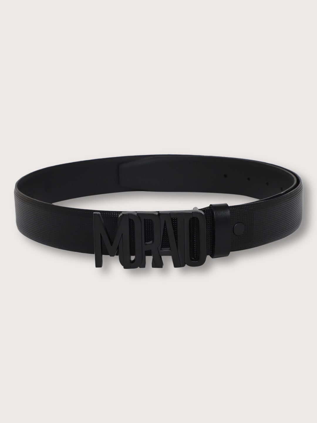 Antony Morato Men Push Pin Leather Belt