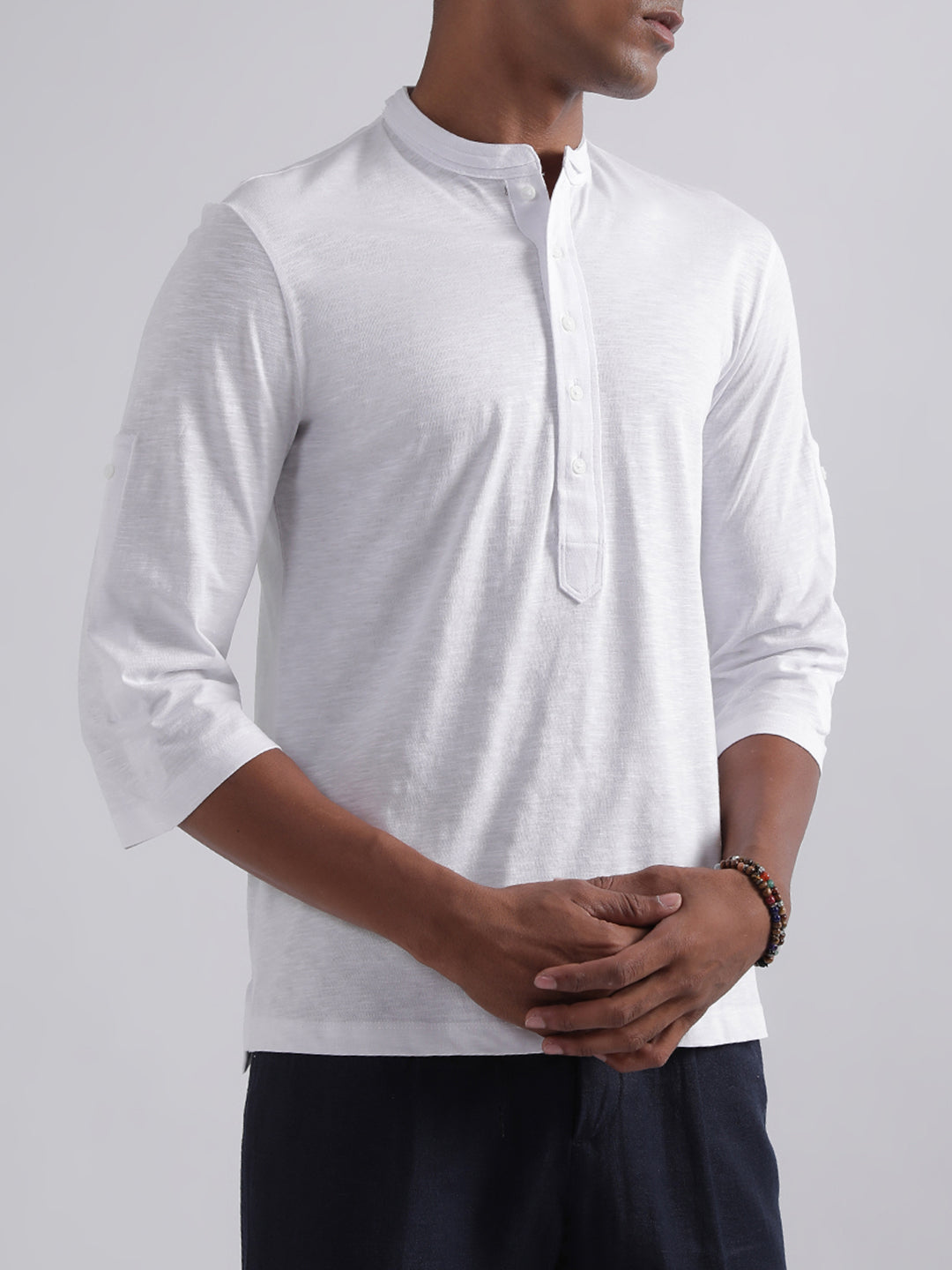 Antony Morato Men Solid Pure Cotton T-Shirt