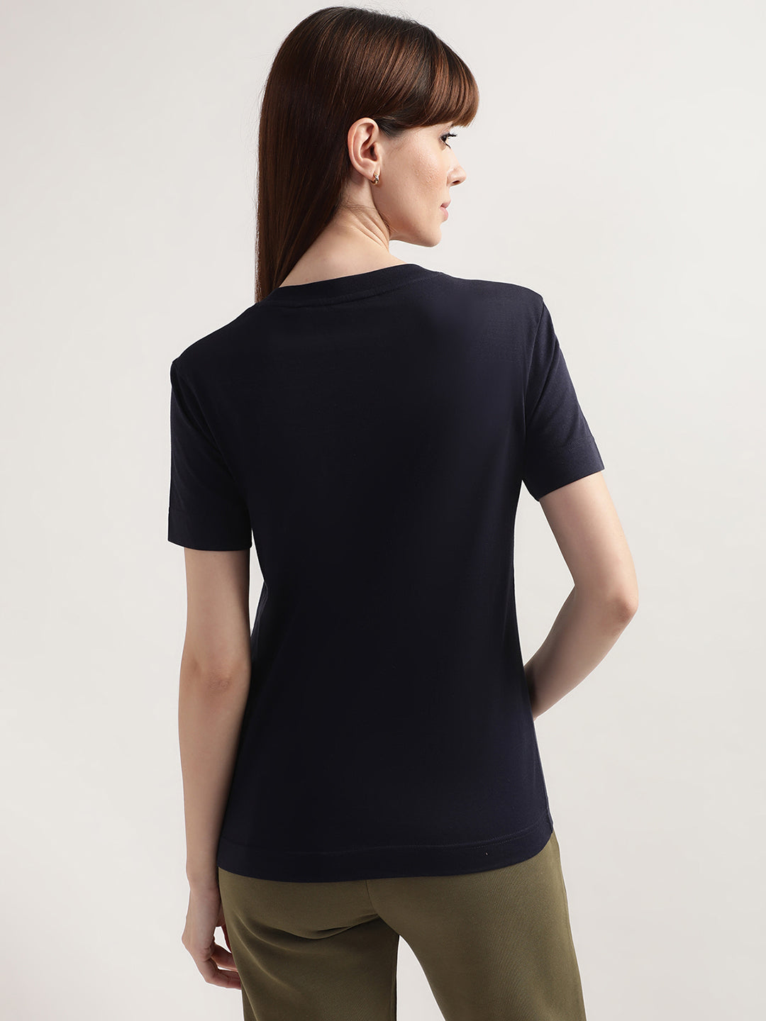 Gant Evening Blue Logo Regular Fit T-Shirt