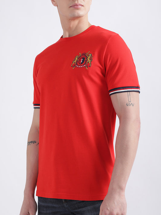 Iconic Red Regular Fit T-Shirt