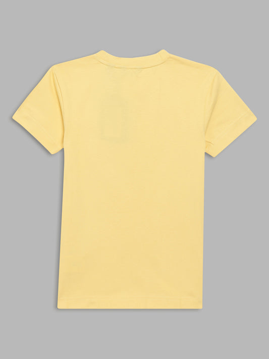 Gant Kids Yellow Relaxed Fit T-Shirt