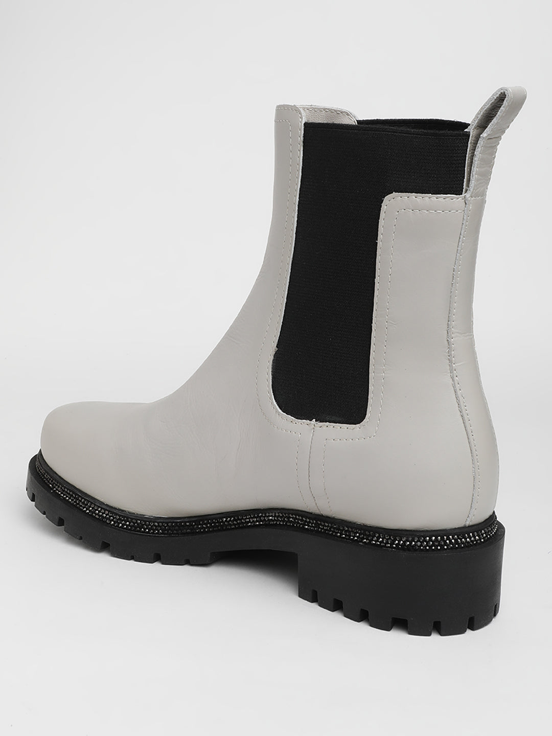DKNY Women Off White Boots
