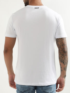 Antony Morato Graphic Applique Slim Fit Cotton T-shirt