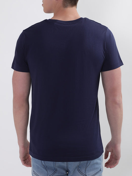 Gant Blue Archive Shield Logo Regular Fit T-Shirt