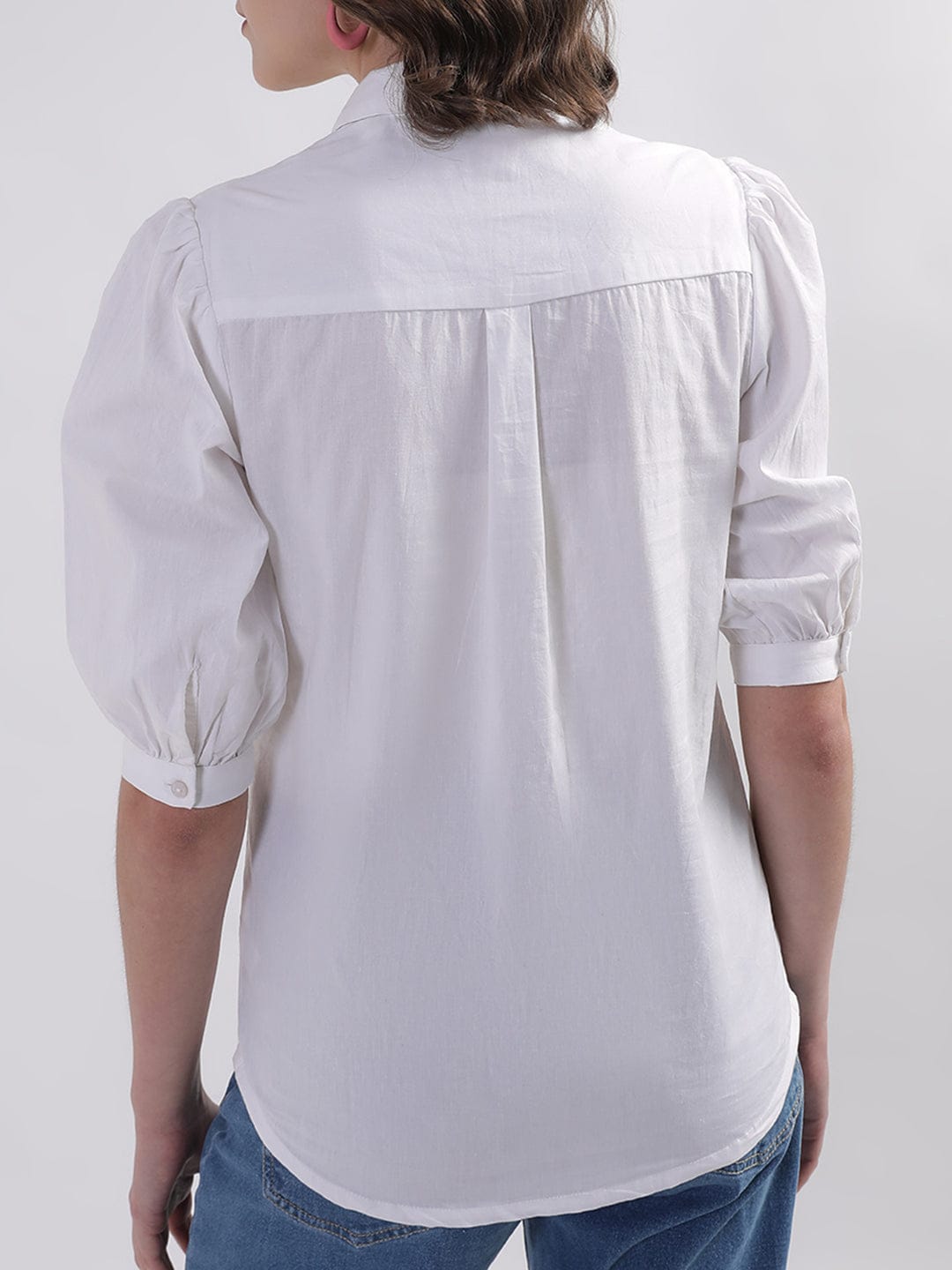 Elle Women White Top