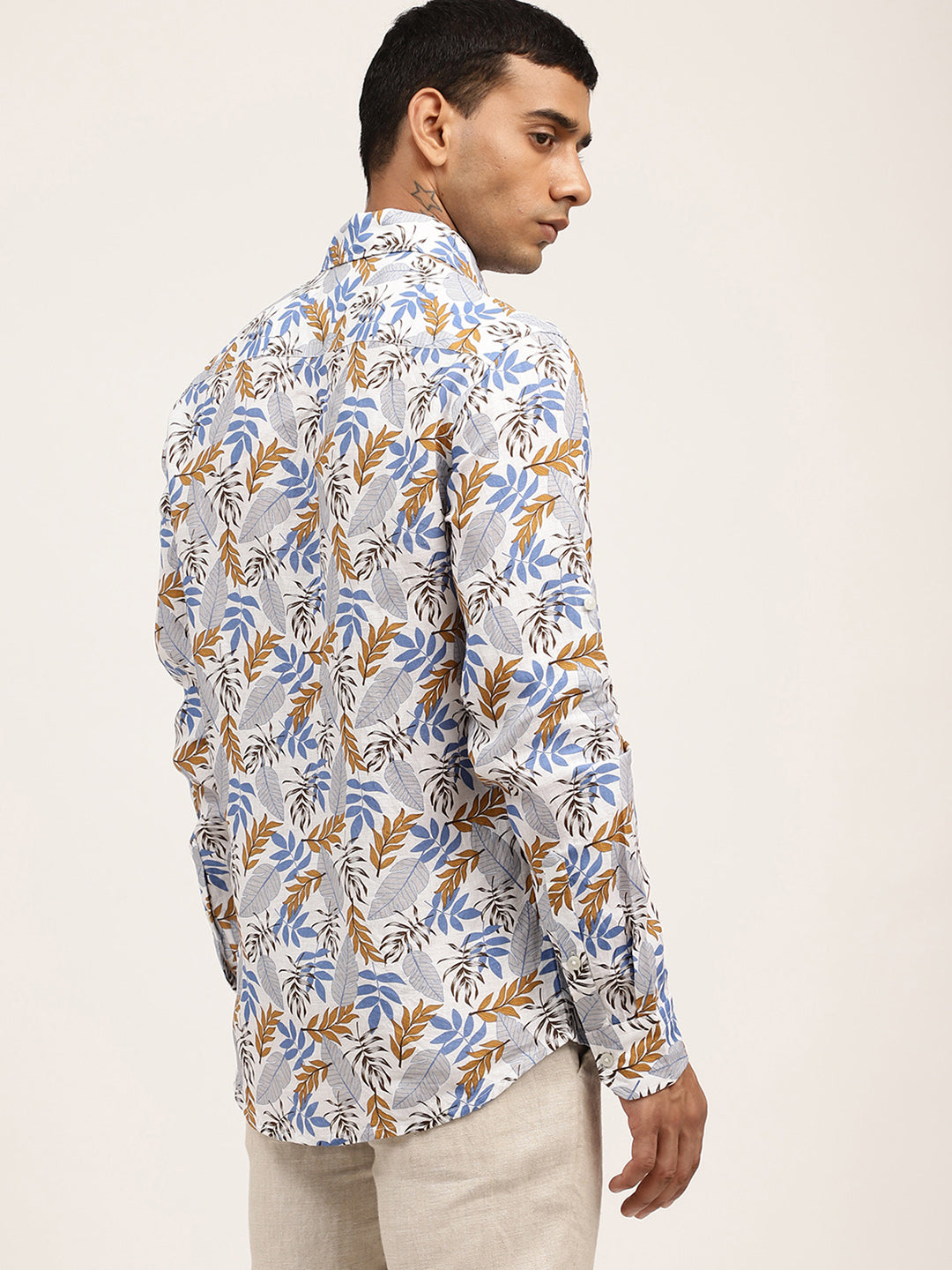 Harsam Men Multi Printed Collar Shirt
