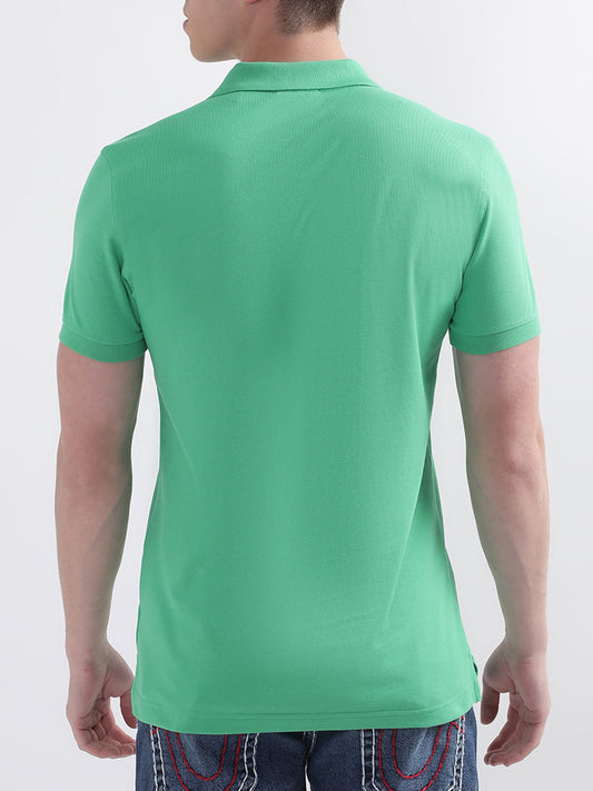 Gant Green Original Rugger Slim Fit Pique Polo T-Shirt