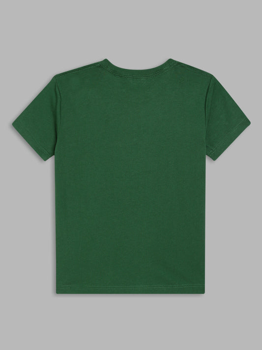Gant Kids Olive Logo Regular Fit T-Shirt