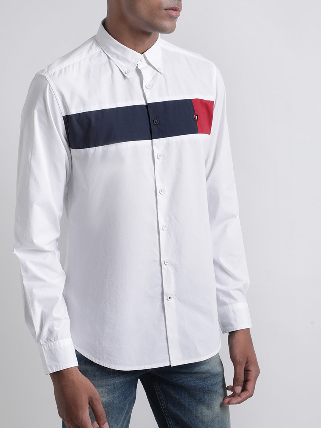 Iconic White Regular Fit Shirt