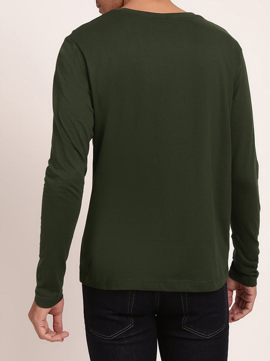 Gant Green Logo Regular Fit T-Shirt