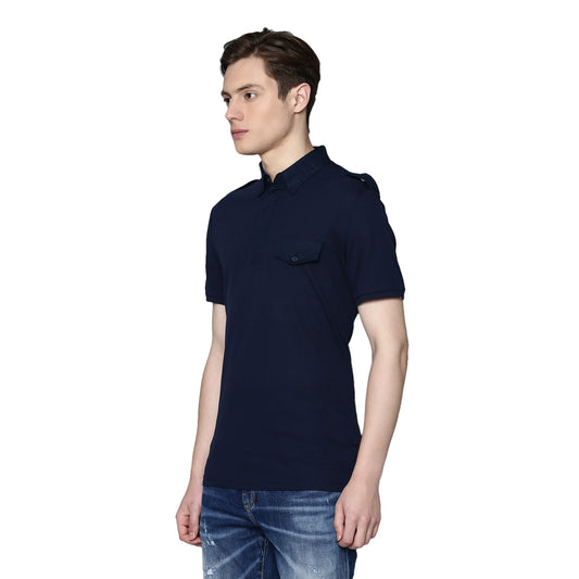 Antony Morato Blue Slim Fit Polo T-Shirt