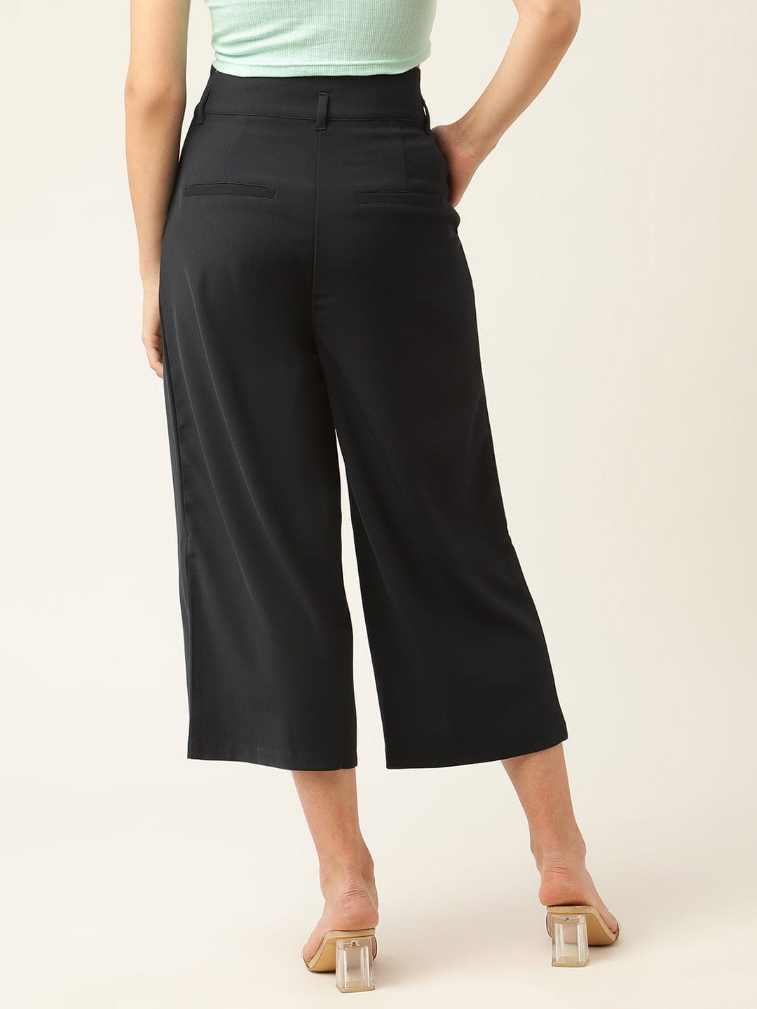 Elle Women Straight Fit Trouser