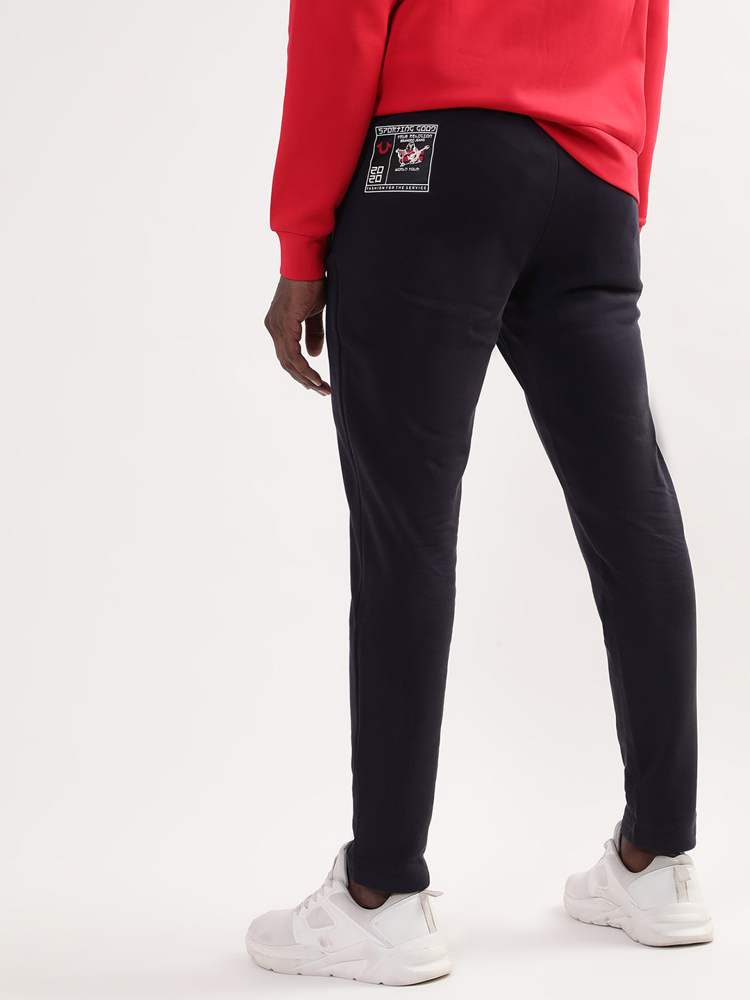 True Religion Peacoat Regular Fit Trackpants