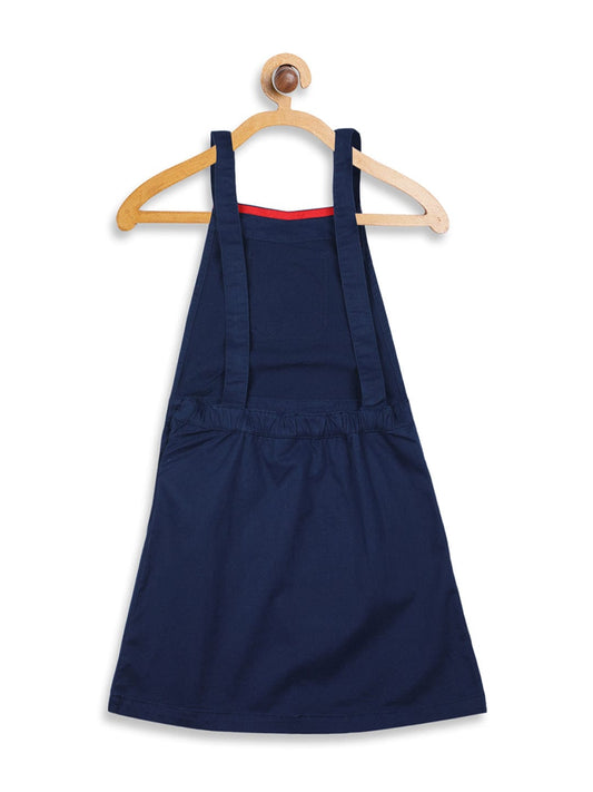 Blue Giraffe Girls Jumpsuit