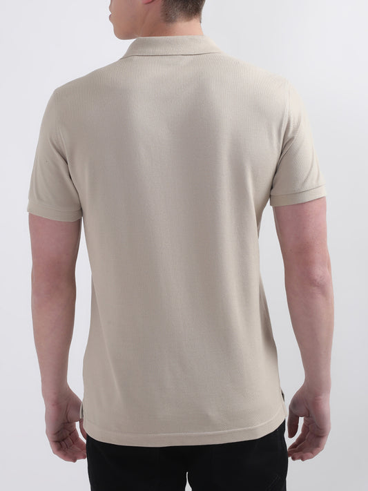 Gant Men Polo Collar Short Sleeve Cotton T-shirt