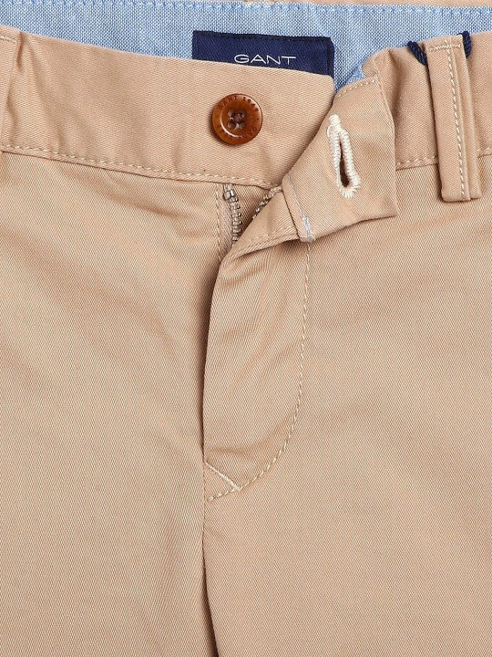 Gant Boys Brown Cotton Trouser