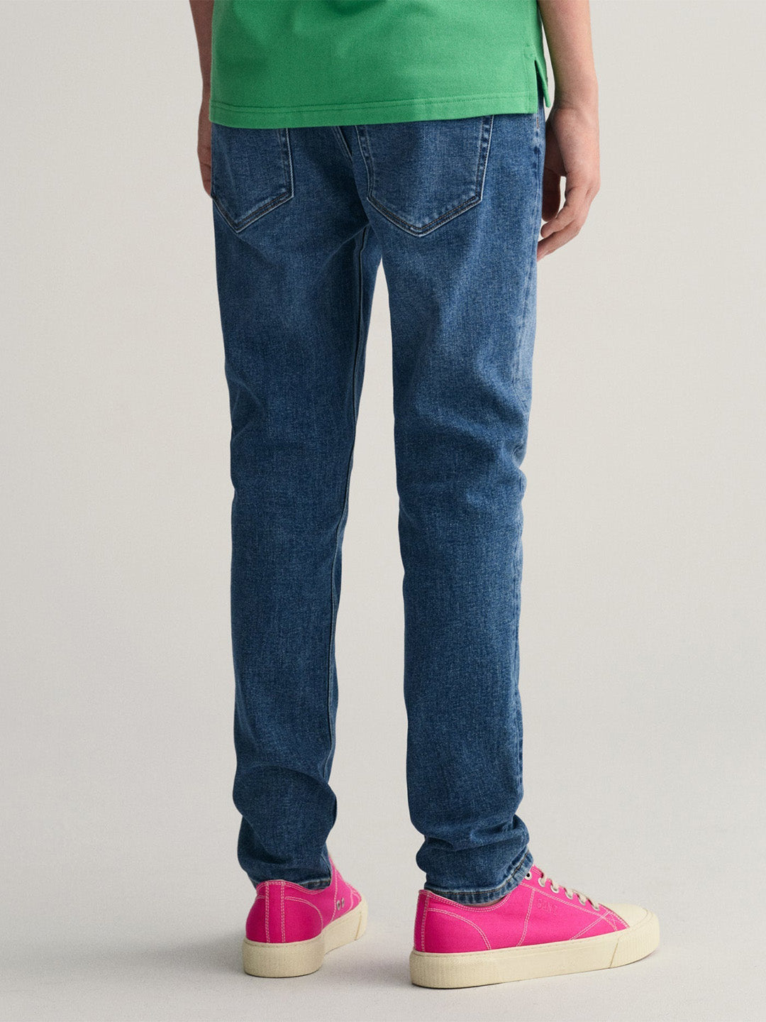 Gant Boys Slim Fit Light Fade Clean Look Jeans