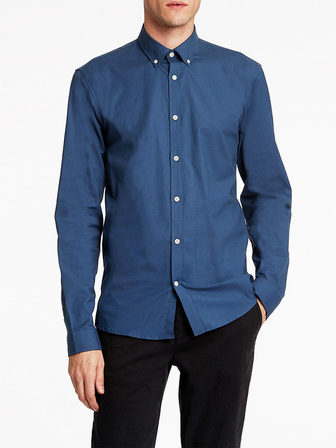 Lindbergh Blue Slim Fit Shirt