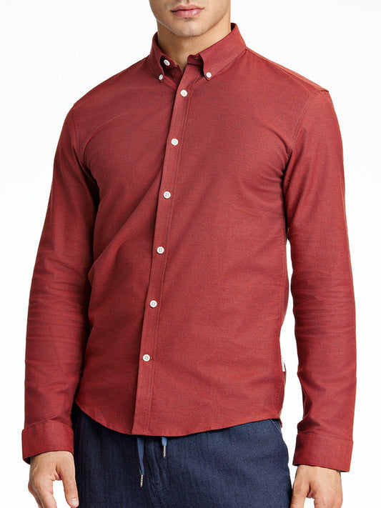 Lindbergh Red Slim Fit Shirt