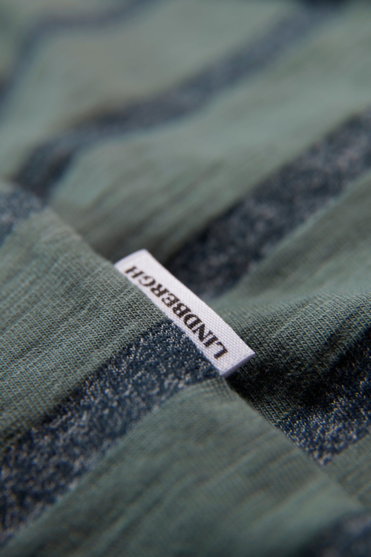 Lindbergh Men Striped Round Neck Tshirt