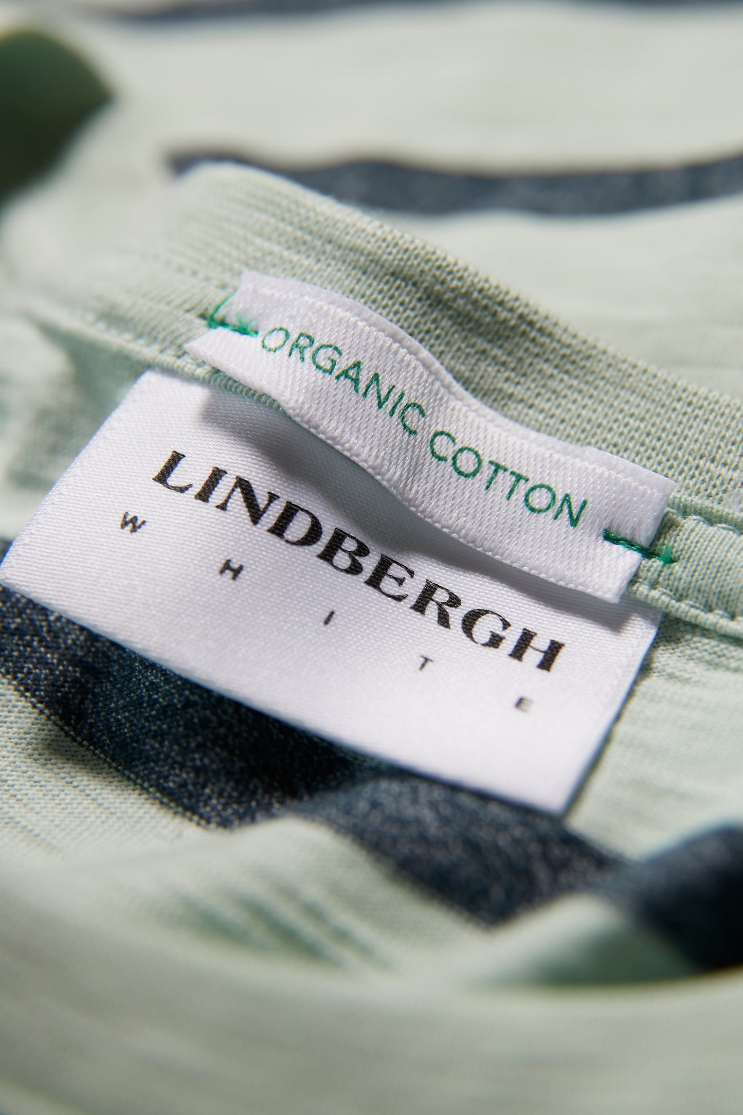 Lindbergh Men Striped Round Neck Tshirt