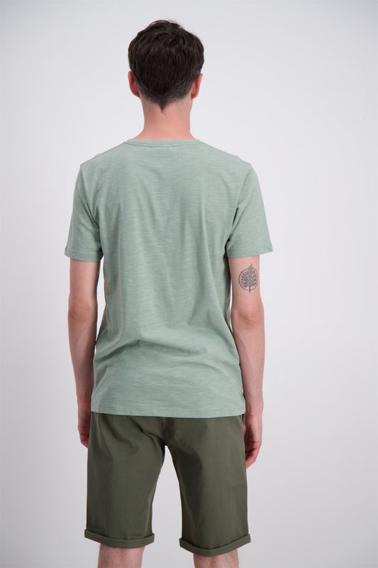 Lindbergh Men Solid Round Neck Tshirt