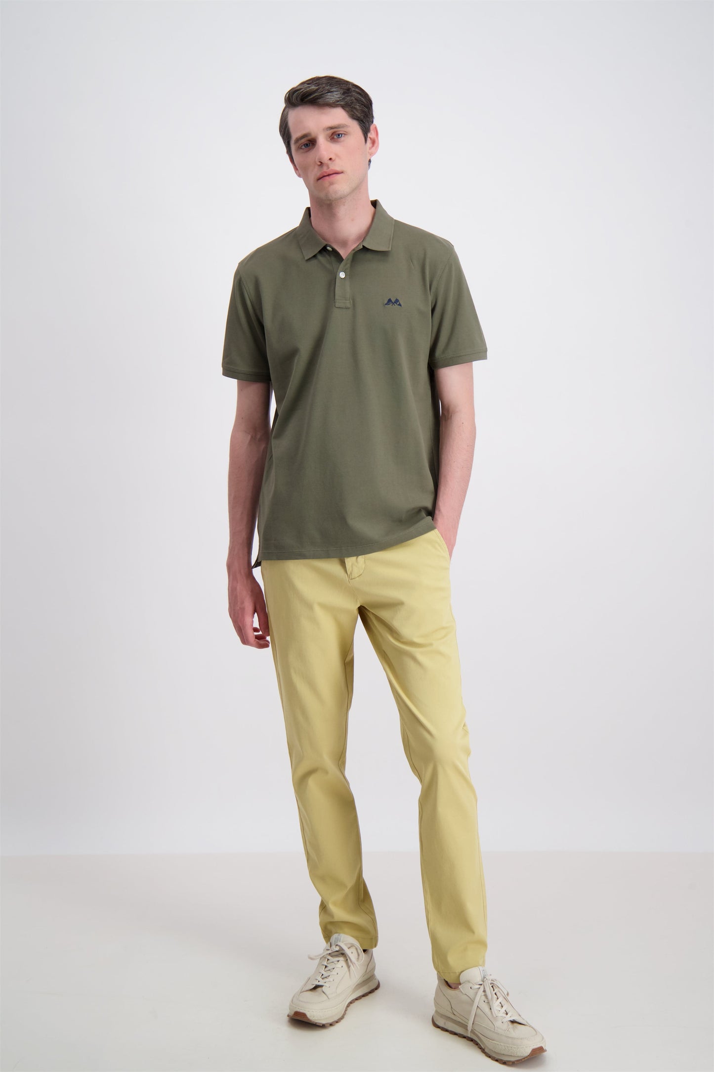Lindbergh Men Solid Polo Tshirt