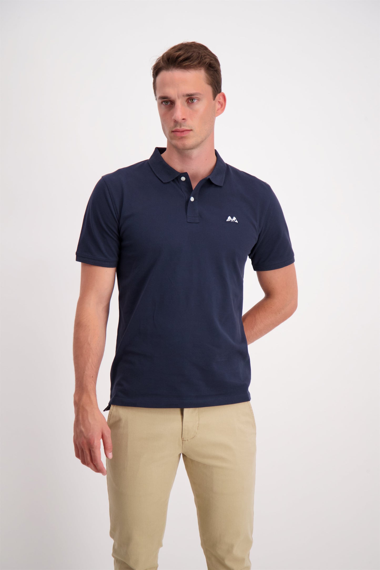 Lindbergh Men Solid Polo Tshirt