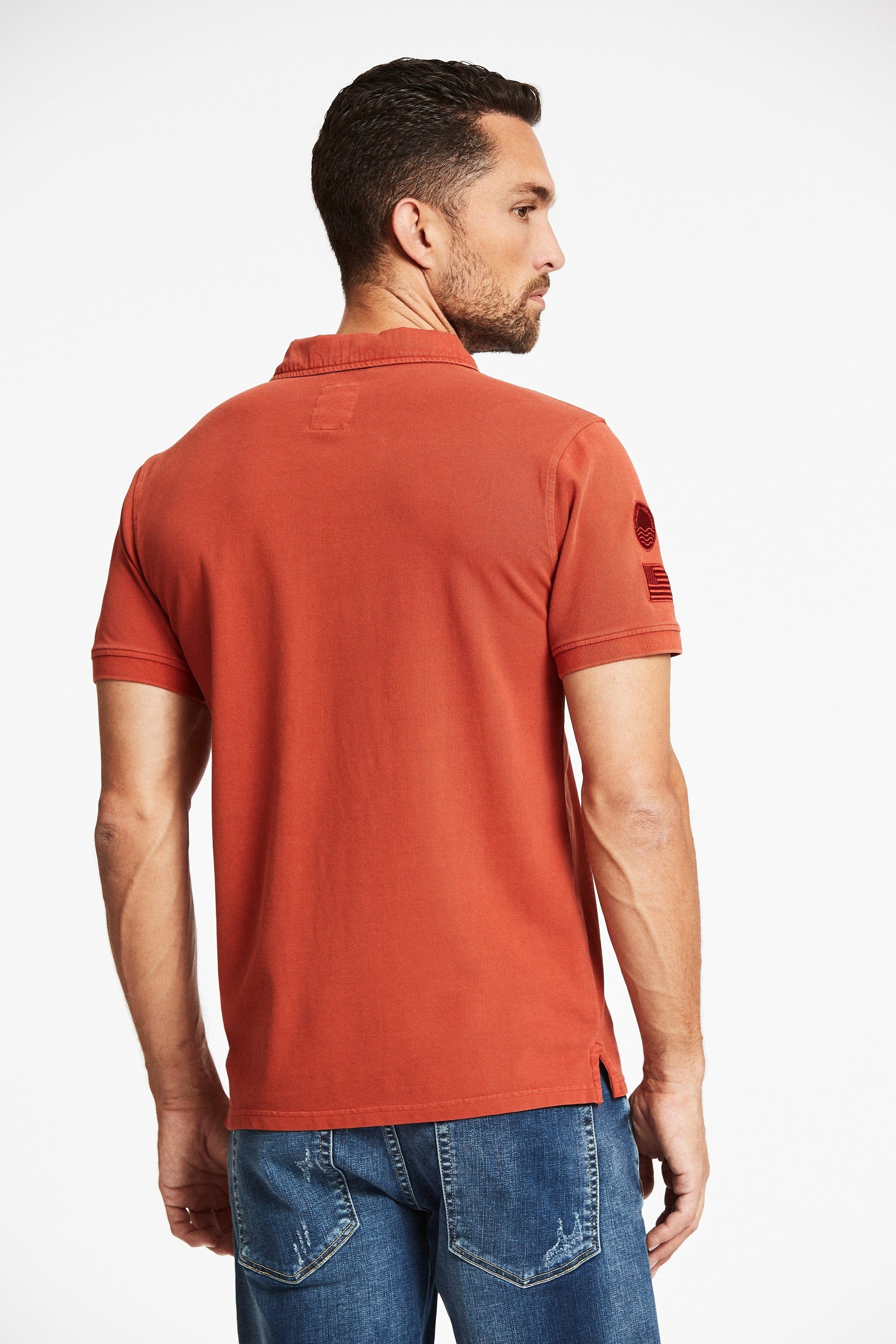 Lindbergh Men Solid Polo Tshirt