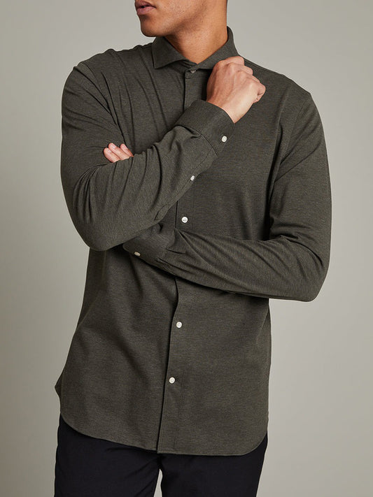 Matinique Olive Regular Fit Shirt